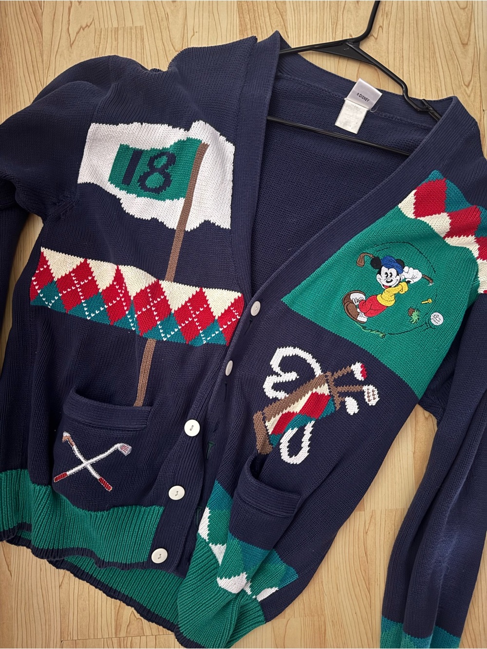 Mickey Golf Knit Sweater